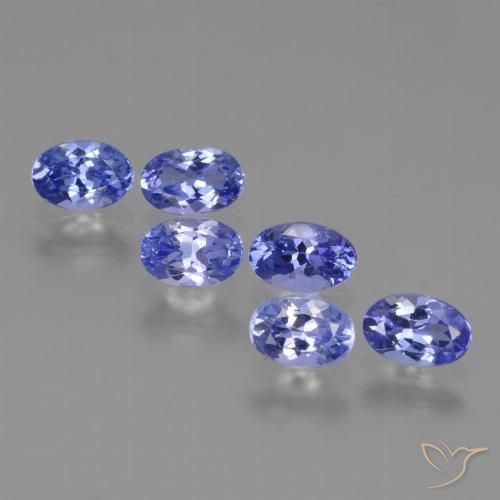 2.53ctw Natural Deep Purple Blue Tanzanite, Oval, VVS-VS