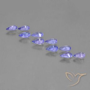 Tanzanite Gemstones in 5 x 3 mm (calibrated) Size for Sale, Tanzanite Stones in Violet Blue Color