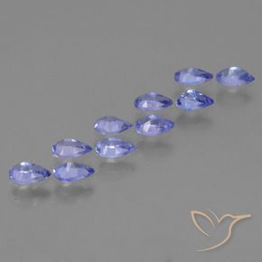 Tanzanite Gemstones in 5 x 3 mm (calibrated) Size for Sale, Tanzanite Stones in Intense Violet Blue Color