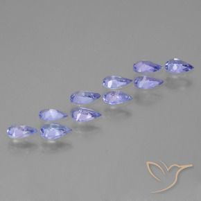 Tanzanite Gemstones in 5 x 3 mm (calibrated) Size for Sale, Tanzanite Stones in Intense Violet Blue Color