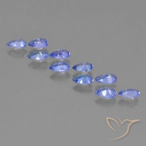 Tanzanite Gemstones in 5 x 3 mm (calibrated) Size for Sale, Tanzanite Stones in Deep Blue Color