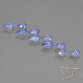 Tanzanite Gemstones in 5 x 3 mm (calibrated) Size for Sale, Tanzanite Stones in Intense Violet Blue Color