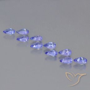 Tanzanite Gemstones in 5 x 3 mm (calibrated) Size for Sale, Tanzanite Stones in Intense Violet Blue Color