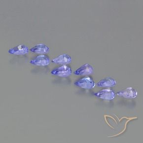 Tanzanite Gemstones in 5.2 x 3.2 mm Size for Sale, Tanzanite Stones in Violet Color