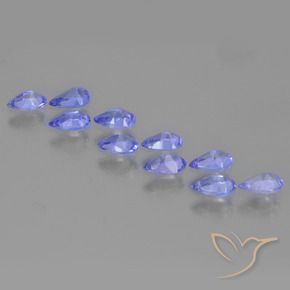 Tanzanite Gemstones in 4.8 x 2.8 mm Size for Sale, Tanzanite Stones in Violet Blue Color