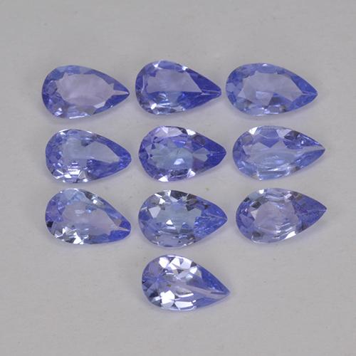 0.2ct Pear Facet Violet Blue Tanzanite Gem for sale 0.2ct Pear Facet Violet Blue Tanzanite Gem (ID: 454283)