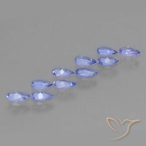 Tanzanite Gemstones in 5 x 3.1 mm Size for Sale, Tanzanite Stones in Intense Violet Blue Color