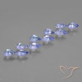 Tanzanite Gemstones in 5 x 3 mm (calibrated) Size for Sale, Tanzanite Stones in Violet Blue Color