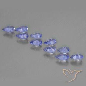 Tanzanite Gemstones in 4.7 x 3 mm Size for Sale, Tanzanite Stones in Intense Violet Blue Color