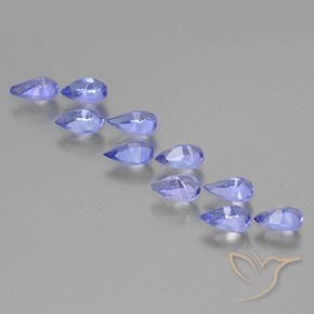 Tanzanite Gemstones in 5 x 3 mm (calibrated) Size for Sale, Tanzanite Stones in Intense Violet Blue Color