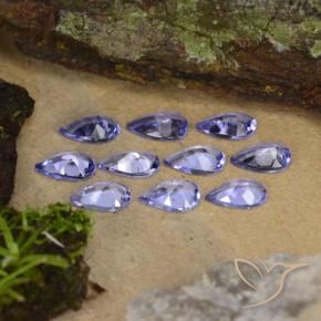 Tanzanite Gemstones in 5.1 x 3.2 mm Size for Sale, Tanzanite Stones in Violet Color