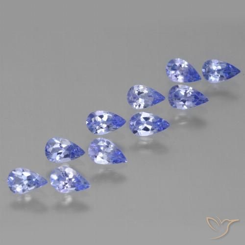 2.08ctw Natural Deep Blue Tanzanite, Pear Shape, VS