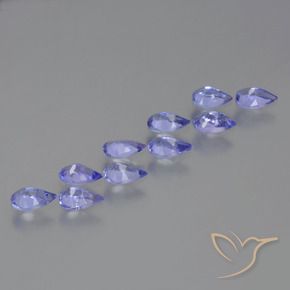 Tanzanite Gemstones in 5 x 3 mm (calibrated) Size for Sale, Tanzanite Stones in Intense Violet Blue Color