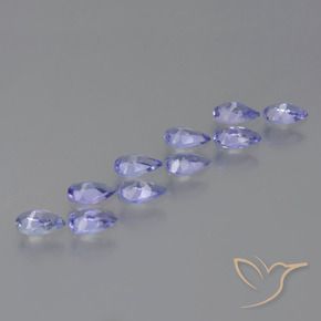 Tanzanite Gemstones in 5 x 3 mm (calibrated) Size for Sale, Tanzanite Stones in Violet Color
