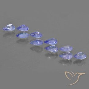 Tanzanite Gemstones in 5 x 3 mm (calibrated) Size for Sale, Tanzanite Stones in Intense Violet Blue Color