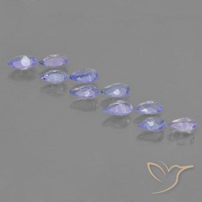 Tanzanite Gemstones in 5.2 x 3.2 mm Size for Sale, Tanzanite Stones in Deep Blue Color
