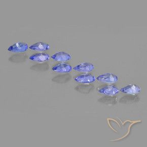 Tanzanite Gemstones in 5 x 3 mm (calibrated) Size for Sale, Tanzanite Stones in Intense Violet Blue Color