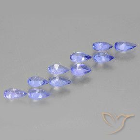 Tanzanite Gemstones in 5.2 x 3.2 mm Size for Sale, Tanzanite Stones in Violet Color