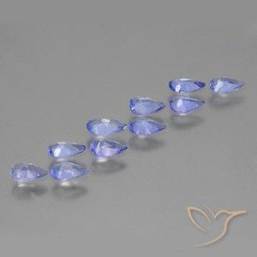 Tanzanite Gemstones in 5 x 3 mm (calibrated) Size for Sale, Tanzanite Stones in Intense Violet Blue Color