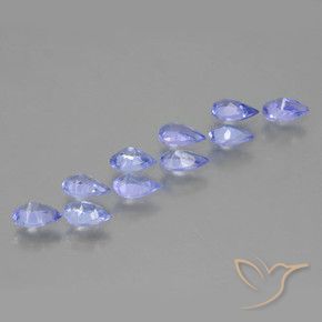 Tanzanite Gemstones in 5 x 3 mm (calibrated) Size for Sale, Tanzanite Stones in Violet Blue Color