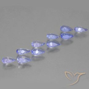 Tanzanite Gemstones in 5 x 3 mm (calibrated) Size for Sale, Tanzanite Stones in Violet Blue Color