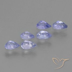 Tanzanite Gemstones in 4.9 x 3.1 mm Size for Sale, Tanzanite Stones in Medium Blue Color
