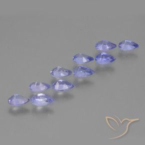 Tanzanite Gemstones in 5 x 3 mm (calibrated) Size for Sale, Tanzanite Stones in Bluish Violet Color