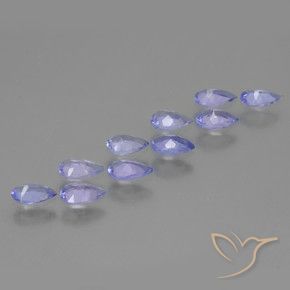 Tanzanite Gemstones in 5 x 3 mm (calibrated) Size for Sale, Tanzanite Stones in Bluish Violet Color
