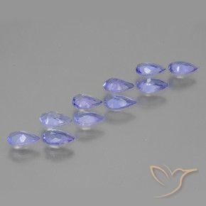 Tanzanite Gemstones in 5 x 3 mm (calibrated) Size for Sale, Tanzanite Stones in Royal Violet Color