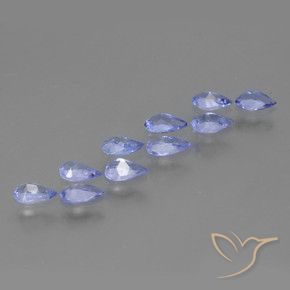 Tanzanite Gemstones in 5 x 3 mm (calibrated) Size for Sale, Tanzanite Stones in Medium Violet Color