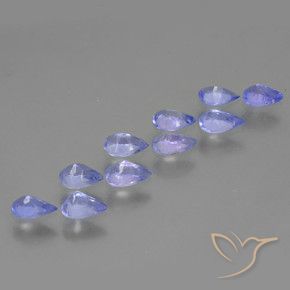 Tanzanite Gemstones in 5 x 3 mm (calibrated) Size for Sale, Tanzanite Stones in Medium Violet Color