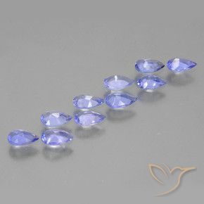 Tanzanite Gemstones in 5 x 3 mm (calibrated) Size for Sale, Tanzanite Stones in Bluish Violet Color