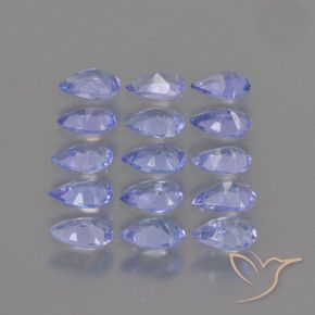 Tanzanite Gemstones in 4.7 x 3 mm Size for Sale, Tanzanite Stones in Intense Violet Blue Color