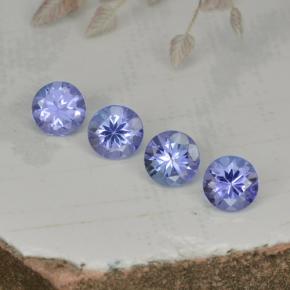1.1ct Round Facet Violet Blue Tanzanite for sale thumb image of 1.1ct Round Facet Violet Blue Tanzanite (ID: 468331)