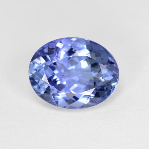 Medium Navy Blue Танзанит Камень - 2.7ct Фасетный Овал (ID: 475331)