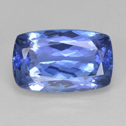 Pastel Blue Tanzanite Gem - 5ct Cushion-Cut (ID: 499577)