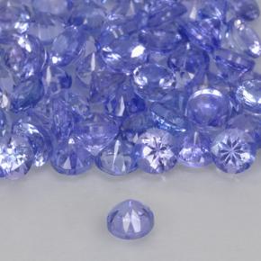 Tanzanite Gemstone in 3.1 mm Size for Sale, Tanzanite Stone in Violet Blue Color