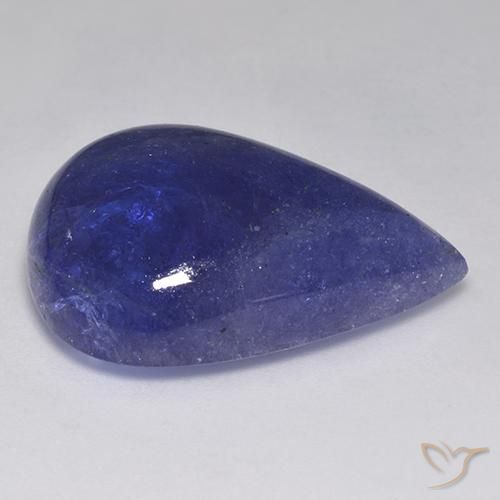 Tanzanite Gemstone in 28.4 x 20.6 mm Size for Sale, Tanzanite Stone in Deep Egyptian Blue Color