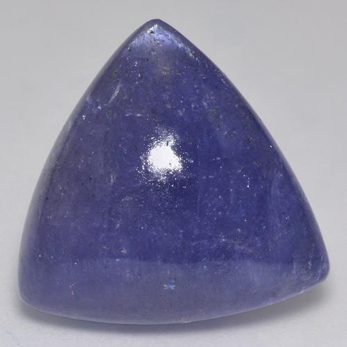 Deep Purple Tanzanite Gem - 31.6ct Trillion Cabochon (ID: 523422)