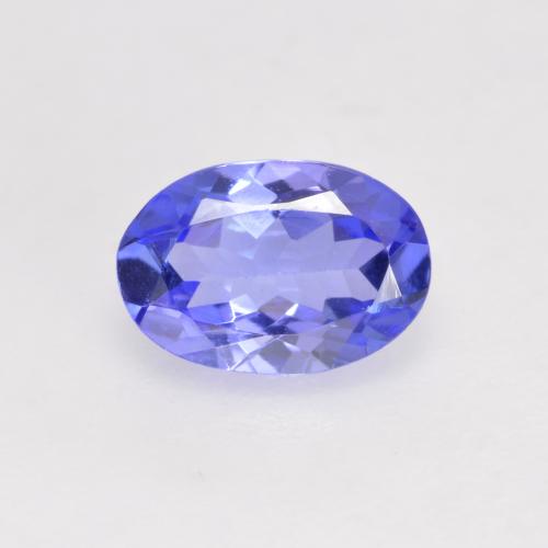 0.68ct Oval Deep Blue Tanzanite from Tanzania, Dimension 6.5 x 4.5mm, Natural heated Gemstone, VVS-VS Clarity, 1pc Oval Facet Tanzanite, Mohs Hardness of 6.5 - 7 suitable for daily wear jewelry, Maasai Gift from the Gods, Photo A