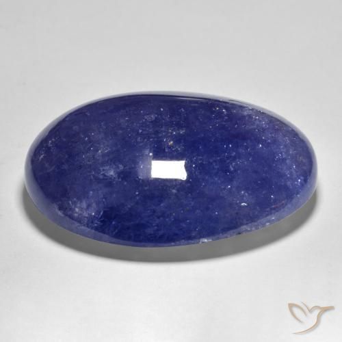 Tanzanite Gemstone in 30 x 22 mm (calibrated) Size for Sale, Tanzanite Stone in Deep Blue Color