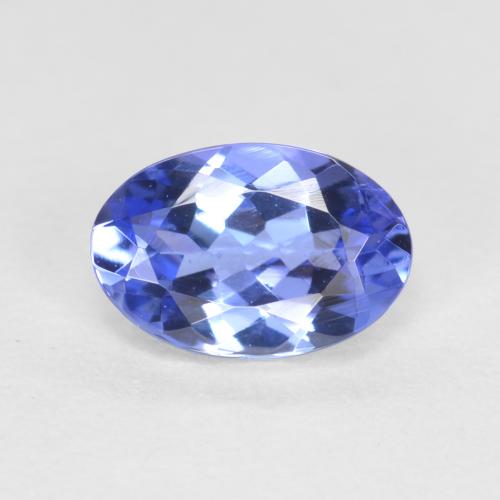 Pastel Blue Танзанит Камень - 0.6ct Фасетный Овал (ID: 556542)