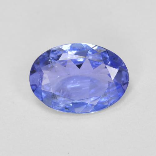 Blue Tanzanite Gem - 0.5ct Oval Facet (ID: 556547)