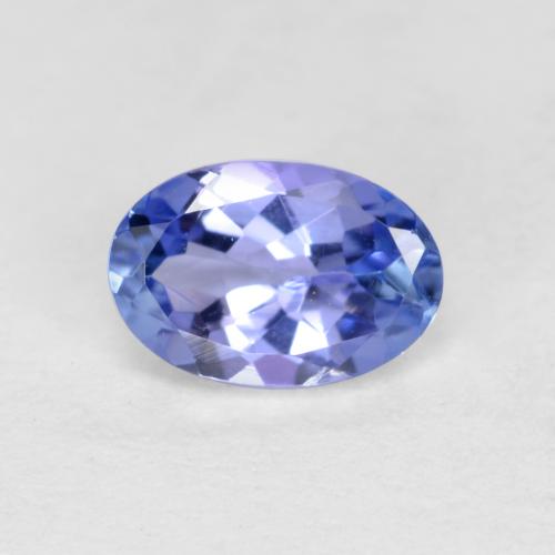Azul Tanzanita Gema - 0.6ct Forma ovalada (ID: 558354)