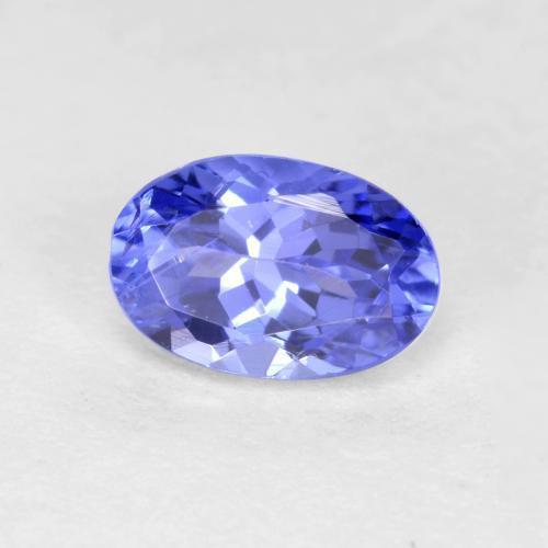 0.7ct Deep Violet Blue Tanzanite Gem from Tanzania