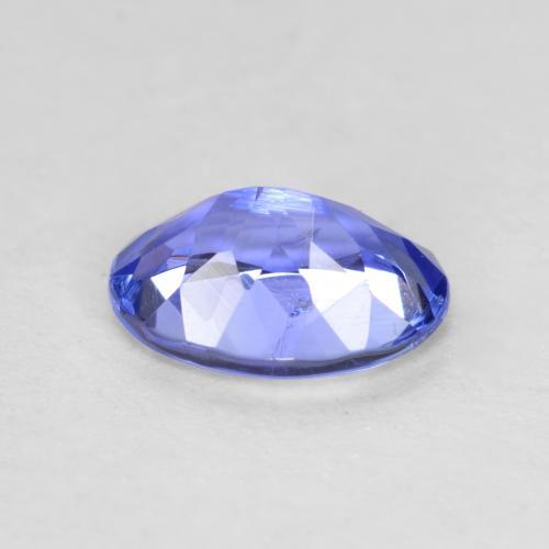 Tanzanite Gemstone in 6.4 x 4.3 mm Size for Sale, Tanzanite Stone in Deep Violet Blue Color