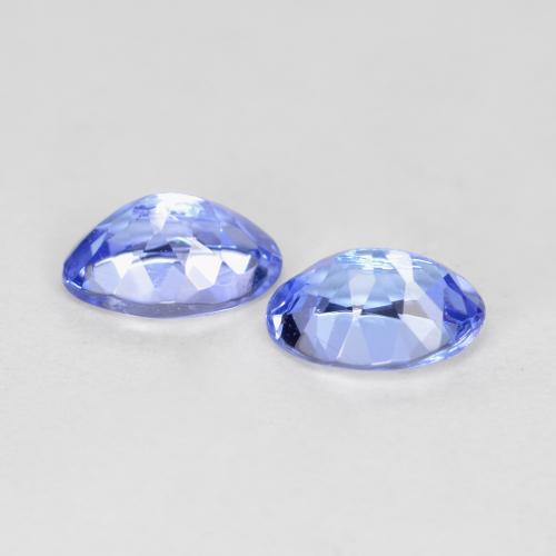 Tanzanite Gemstones in 6 x 4 mm (calibrated) Size for Sale, Tanzanite Stones in Medium Blue Color