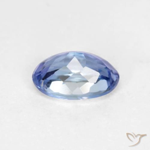 Tanzanite Gemstone in 6 x 4 mm (calibrated) Size for Sale, Tanzanite Stone in Light Purplish Blue Color