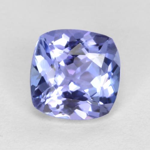 Intense Violet Blue Tansanit Edelstein - 0.5ct Kissenschliff (ID: 558643)