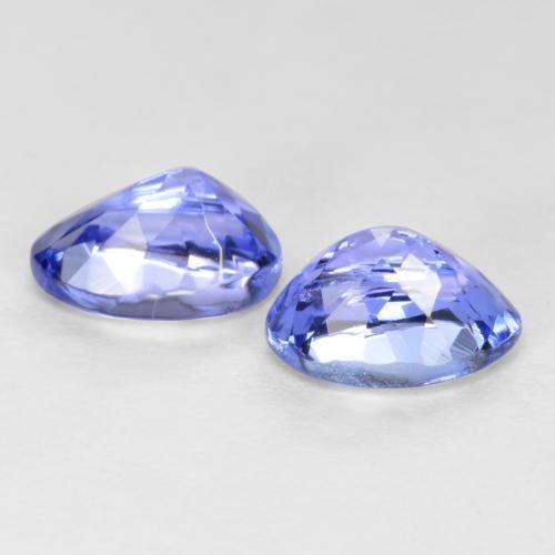 Tanzanite Gemstones in 6 x 4 mm (calibrated) Size for Sale, Tanzanite Stones in Intense Violet Blue Color